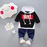 赤＋青　男女兼用　2点セット（上着＋パンツ）　ベビー服　女の子　赤ちゃん服　幼児　子供服　男の子　長袖　4サイズ　キッズ服　ロンパース カバーオール　満月/出産祝い/プレゼント70CM－80CM－90