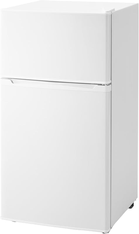 simplus 冷蔵庫 小型 2ドア 90L 家庭用 冷凍庫 一人暮らし オフィス 新生活 2ドア 省エネ 右開き シンプラス SP-90LD2 コンパクト 大容量 シンプル 温度調整可 静音 (2ドア/90L, ホワイト)