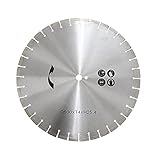 コンクリートカッター用ダイヤモンドブレード 単品 1枚 外径約502mm 20インチ 内径約25.4mm 穴径約25.4mm 刃厚約4mm ブレード コンクリートカッター アスファルトカッター 舗装カ