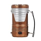 KuGi 野外ライト LEDランプ ソーラー充電式 折り畳み式 野外 ライト 太陽光 充電 野外照明用LEDライト USBスマホ充電 節電 省エネ 収納便利 野外活動 露営 旅行 野外宿泊 アウトドア