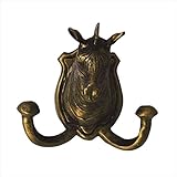 アニマルフック Animal Hook  [ Zebra シマウマ / ゴールド ]