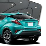 【10年使える品質へ】 趣味職人 プライバシー サンシェード 車 C-HR NGX 10 系 NGX 50 系 ZYX 10 系 ZYX 11 系 リア 専用 カーテン 車中泊 グッズ 対応 『01s-a034-re』