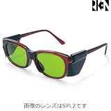 理研オプテック RIKEN/遮光メガネ/NH-6S（遮光レンズ）/ レンズ：SOLIDA＃3 品番：NH-6S SOLIDA#3