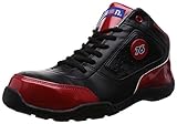 [セブンティーシックスルブリカンツ] 76Lubricants セーフティーシューズ 76-3017 BLK/RED(BLK/RED/27)