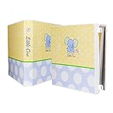 Baby Boy Memory Book - Elephant by UniKeep