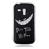 UNEXTATI Galaxy S3 Mini 対応 ケース 衝撃吸収 高品質 TPU ハード カバー 超薄型 液晶保護 脱着簡単 Samsung Galaxy S3 Mini用 Cover (ブラッ