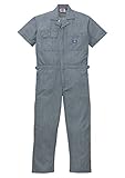 ディッキーズ Dickies (山田辰) 夏用半袖 ヒッコリーツヅキ服 811 ネイビーブルー 4Lサイズ