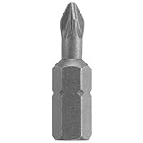 Bosch PZD1102 Pozidrive Number-PZ1, 1-Inch Insert Bit, 2-Pack by BOSCH