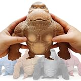 ゴリラ スクイーズ 本物 ミニ のびるスクイーズ スクイーズ玩具 アグリーベイビーズ 柔らかい クリスマス プレゼント 子供（四つの色がランダムに出荷されます。） (ミニゴリラ)