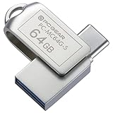 オーム電機 USBメモリー 64GB TypeC&TypeA対応 PC-MC64G-S 01-0064 OHM