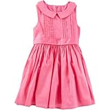 OSHKOSH(オシュコシュ) プリーツピーターパンカラードレス ピンク ワンピース 2歳【並行輸入】