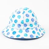 笑顔でおでかけベビー帽子・ハット（日本製）　アクアキャンディー　B20019