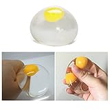 EggソフトSqueeze Squishy Ball Toy one-yolked卵卵黄 イエロー