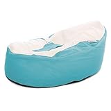 Rucomfy Luxury Cuddle Soft Gaga Baby Bean Bag (Aquamarine) by RUComfy