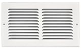speedi-grille sg-126 Rag 12-inch by 6-inchホワイトReturn Air Ventグリルwith固定ブレード