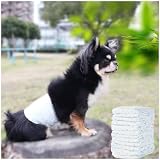 HAKOPE 犬 おむつ 男の子用 【12時間超吸収 抗菌消臭 肌にやさしい】 漏れにくい 犬 オムツ 蒸れにくい 犬用おむつ 犬用オムツ マナーおむつ 男の子 おしっこお知らせライン付き(Lサイズ 12枚 犬柄)