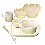 【LE CREUSET（ル・クルーゼ）】 ベビー テーブルウェア ギフトセット デューン 910427-00-68
