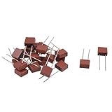 uxcell マイクロヒューズ　T5A 250V　正方形タイプ　ラジアル　ミニチュア　スローブロー　マイクロヒューズ　２０本セット