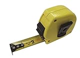 Komelon 25 Foot TRIPLE Riveted Power Retracting Tape Measure with Belt Clip by Komelon