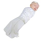 Woombie Wrap and Snap, Lullaby Grey, Big Baby 14-19 Lbs by Woombie