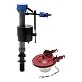 Fluidmaster 400CAR3P5 PerforMAX Toilet Fill Valve and 3" Flapper Kit [並行輸入品]