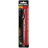 Disston E0101075 Carded Blu-Mol Black Oxide Silver and Deming Drill Bits, Diameter 9/16-Inch by Diss