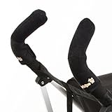 City Grips Double Bar Grip Covers, Black Towel by City Grips [並行輸入品]