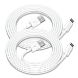 USB Type C ケーブル 2m 2本セット LpoieJun【3A急速充電 /480Mbps 高速データ転送】 USB-A to C タイプc 充電ケーブル 高耐久TPE素材 56KΩレジスタ実装 スマートフォン/タブレット/ゲーム機 等 USB-C機器対応 ホワイト