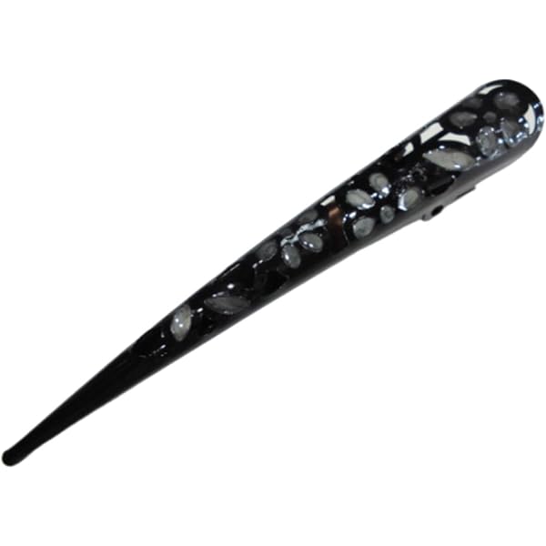 Amazon.co.jp: ヘアクリップ シンプルコンコルド H20- (シルバー