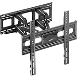 MOUNTUP テレビ壁掛け金具 移動式 26～65インチ 耐荷重45kg 中大型 上下＆左右＆前後多角度調節 アーム式 tv壁掛け金具 VESA最大400×400mm対応 フルモーション式 テレビかべかけ金具