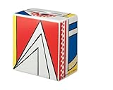 Porcelain Vase ChouChou Pyramids Designer Rectangular Porcelain Flower Vase in Gift Box [並行輸入品]