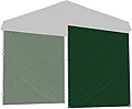 【2枚セット】FIELDOOR 高耐水加工 ワンタッチタープテント 2.0ｍ×2.0m G03 専用サイドシート(横幕) ウォールスクリーンタイプ (グリーン)