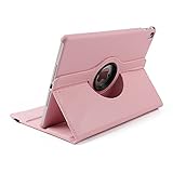 iPad Pro 9.7インチケース、ElecfanJ スタンド機能付き 360回転カバー 手帳型 PU レーザケース アイパッド プロ 9.7インチ専用 スリム ケース