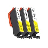 Karasaki SAT 互換インク エプソン用 EPSON用 SAT インク サツマイモ インク SAT-Y イエロー 3個 対応機種:EP-712A EP-813A EP-713A EP-814A EP-714A EP-815A EP-715A EP-816A EP-716A EP-812A【大容量/残量表示対応/個包装】