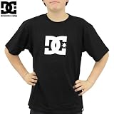 DC ディーシーシューズ ユース TシャツSTAR BIG YOUTH TEEブラックNO1 ユースS