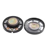uxcell マグネットスピーカー 0.25W 8 Ohm 29mm径 磁気タイプ 玩具インターホン