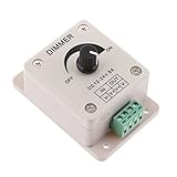 Lovoski マニュアル 　調光スイッチ 　 LEDストリップライト用 　12V 8A　 ターミナル付き