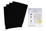 Whirlpool 8171433K Air Purifier Carbon Pre-Filters, Small, 4-Pack