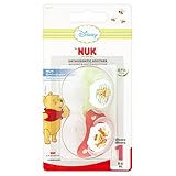 NUK Winnie the Pooh Silicone Soother 0-6mth (2 per pack) Nuk （パックあたり2 ）くまのプーさんシリコーンスーザの0-6Mthをウィニー