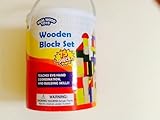 おもちゃ Wooden Block Set 75 Piece [並行輸入品]