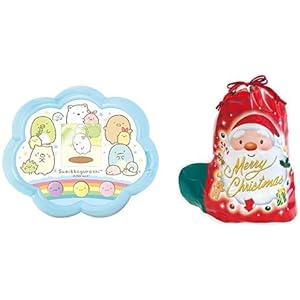 すみっコぐらし すみっコキャッチ + サンリオ(SANRIO) ラッピング袋 サンタソックスバッグ Lサイズ A H10…