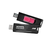 ADATA SC610 2000GB 外付けSSDスティック - 最大550/500MB/秒 SuperSpeed USB 3.2 Gen 2 USB-A ソリッドステートフラッシュドライブ (SC610-2000G-CBK/RD)