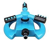 (デイリー スウィート)Daily Sweet 　 DIY　ガーデン　潅水装置　散水用具 　ガーデニング　散水用スプリンクラー　スプレーヘッド　360度回転　ブルー