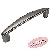 Cosmas ® 4111 WN風化ニッケルロープ/スクロールキャビネットハードウェアハンドルプル – 3 – 3 / 4 "インチ( 96 mm )穴中心 – 10パック