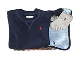 ラルフローレンの子供服　POLO　RALPHLAUREN　ベビー　出産お祝いセット　男の子（長袖）　７５ｃｍ　 [並行輸入品]
