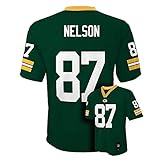 Jordy Nelsonグリーンベイパッカーズ# 87 NFL Youthミッドティアジャージーグリーン