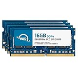 OWC 64GB (4x16GB) Synology D4ECSO-2666-16G D4ES01-16G | DDR4 2666MHz ECC Unbuff SODIMM 2Rx8 1.2V メモリ NASディスクステーション/ラックステーション/フラッシュステーション/NVR DVA用