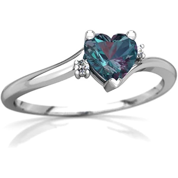 アレキサンドライト 素敵にカラーチェンジ フリーサイズ 1.26ct