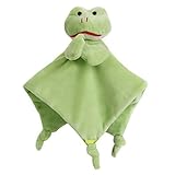 HYYソフトセキュリティブランケットおもちゃベビーウルトラソフトPlush Chewbie Activity Toy and Teether Toy Toddle Blanket グリーン 52624