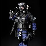 1/6 ミリタリ フィギュア SWAT 特殊部隊 ロサンゼルスポリス アクションフィギュアソルジャーモデルプレイセットアクセサリー付き 軍事愛好家への素晴らしい贈り物 ドアブレーカー
